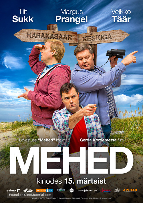 Mehed - Estonian Movie Poster