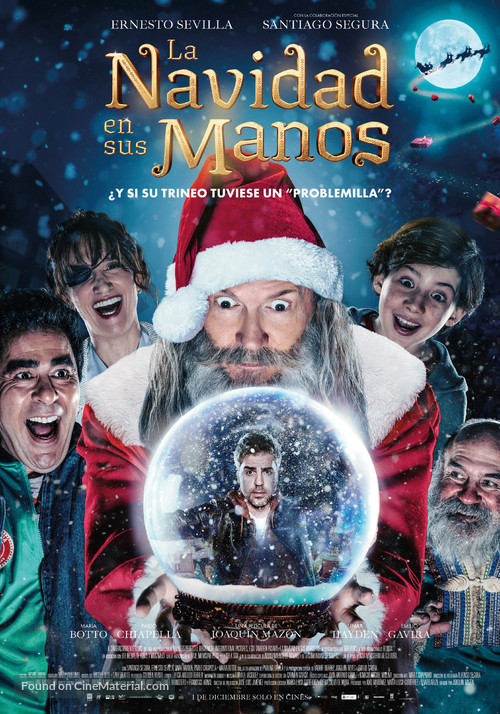 La Navidad en sus manos - Spanish Movie Poster