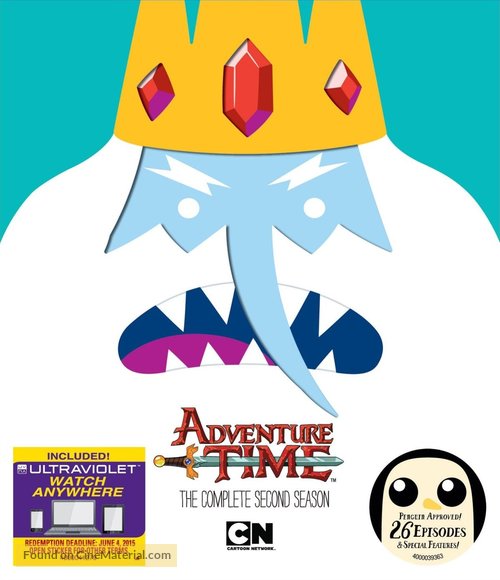 &quot;Adventure Time with Finn and Jake&quot; - Blu-Ray movie cover