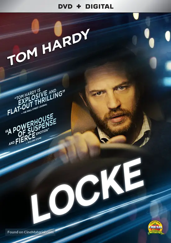 Locke - DVD movie cover