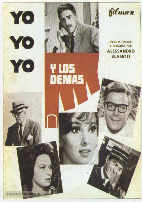 Io, io, io... e gli altri - Spanish Movie Poster