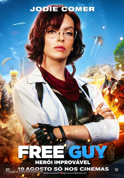 Free Guy - Portuguese Movie Poster