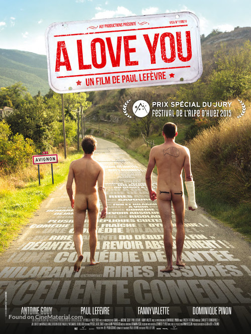 A Love You - French Movie Poster