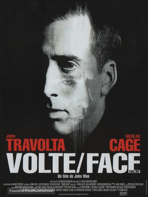 Face/Off - French Movie Poster