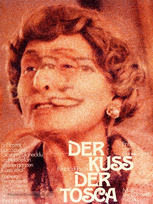 Il bacio di Tosca - German Movie Poster