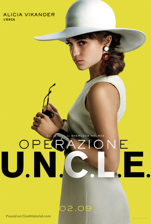 The Man from U.N.C.L.E. - Italian Movie Poster