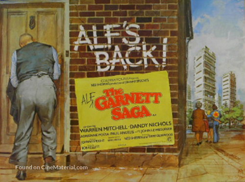The Alf Garnett Saga - Movie Poster