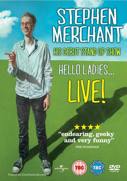 Stephen Merchant: Hello Ladies... Live! - British DVD movie cover