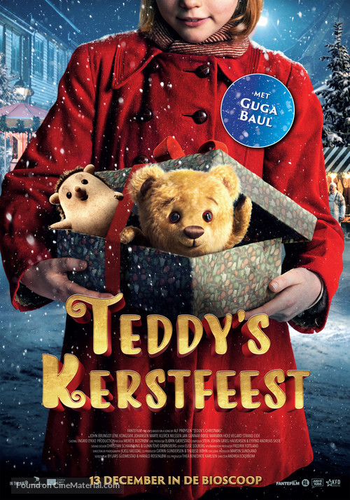 Teddybj&oslash;rnens jul - Belgian Movie Poster