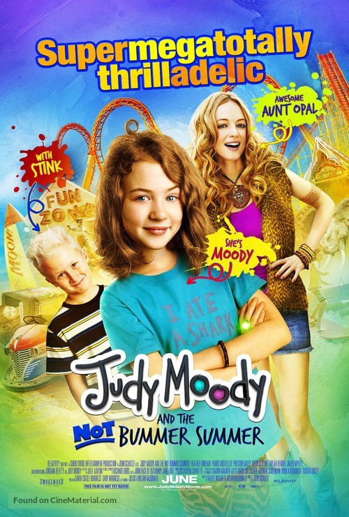 Judy Moody and the Not Bummer Summer - Movie Poster