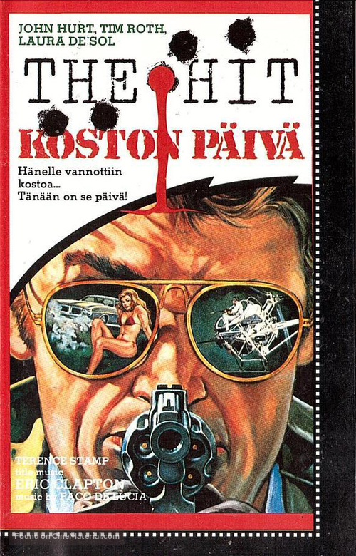 The Hit - Finnish VHS movie cover