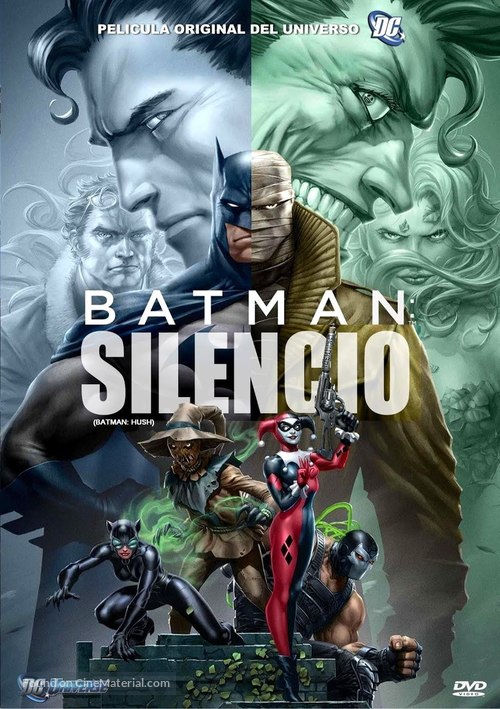 Batman: Hush - Argentinian DVD movie cover