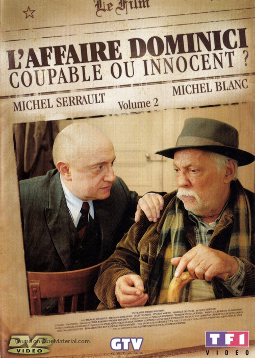 L&#039;affaire Dominici - French DVD movie cover