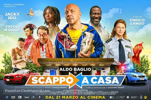 Scappo a casa - Italian Movie Poster