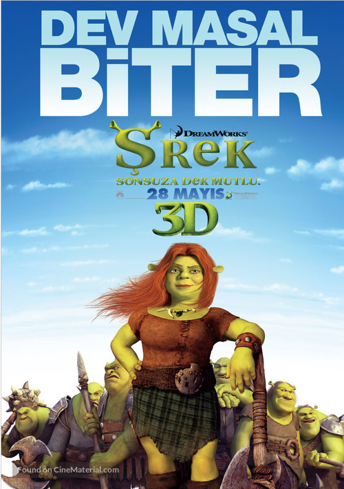 Shrek Forever After - Turkish Movie Poster