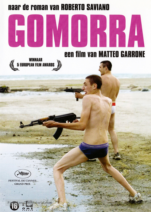 Gomorra - Dutch DVD movie cover