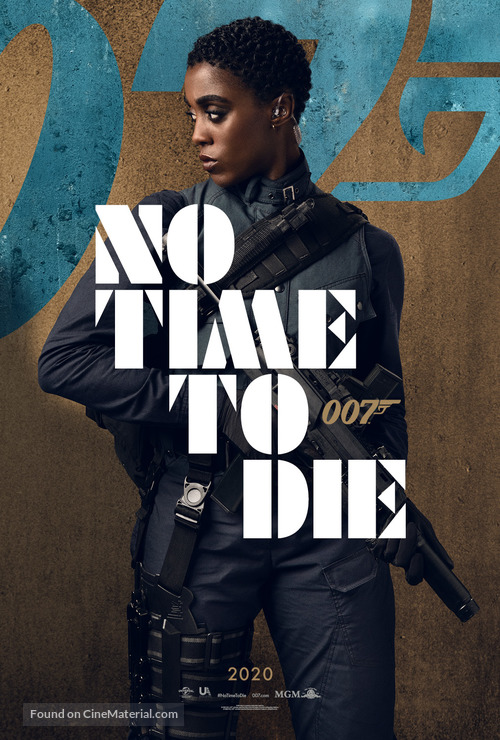 No Time to Die - International Character movie poster