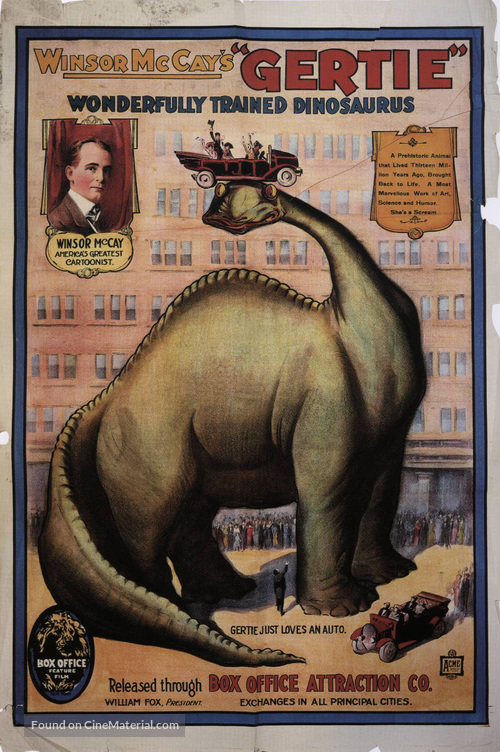 Gertie the Dinosaur - Movie Poster