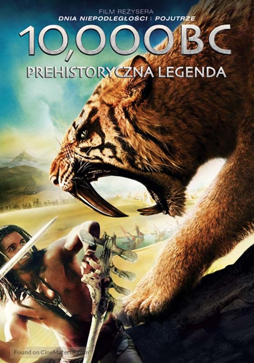 10,000 BC - Polish DVD movie cover