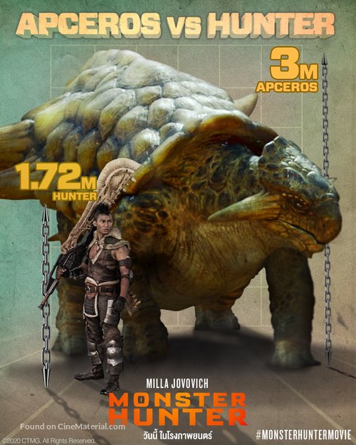 Monster Hunter - Thai Movie Poster