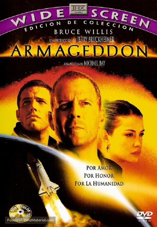 Armageddon - Argentinian DVD movie cover