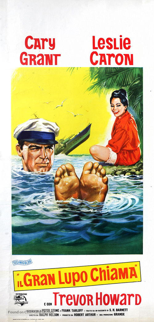 Father Goose - Italian Movie Poster