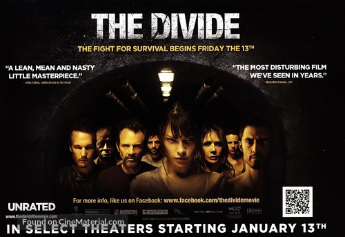 The Divide - British Movie Poster