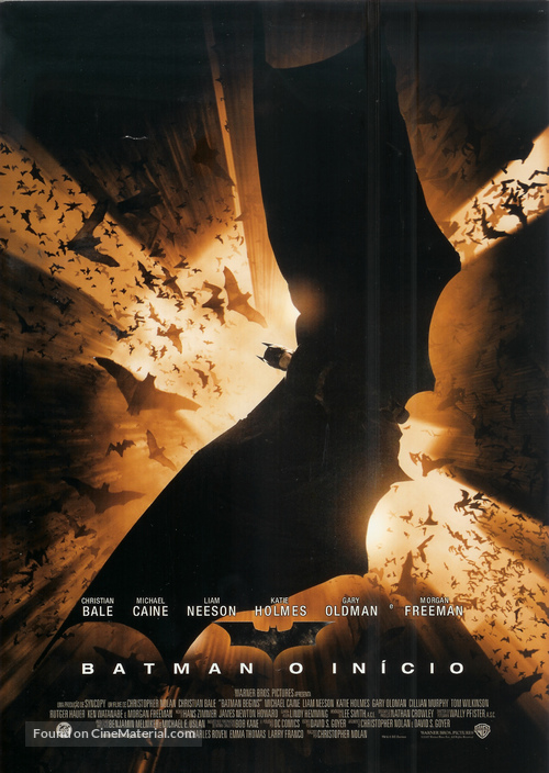 Batman Begins - Portuguese Movie Poster