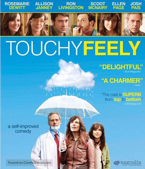 Touchy Feely - Blu-Ray movie cover