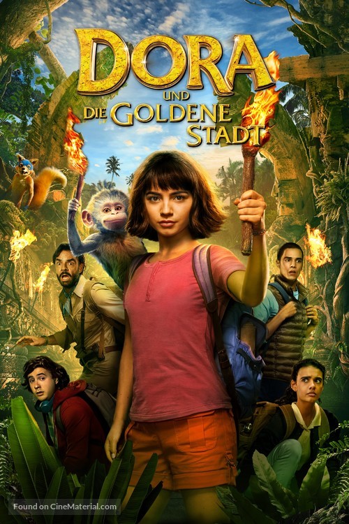 Dora and the Lost City of Gold - German Video on demand movie cover