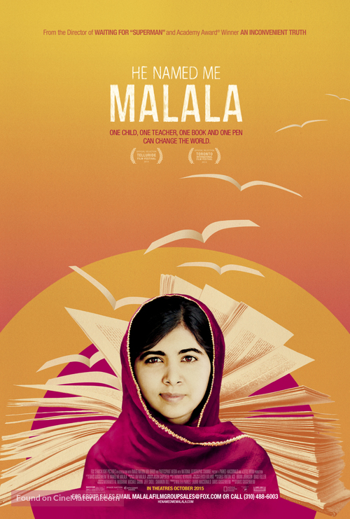 He Named Me Malala - Movie Poster