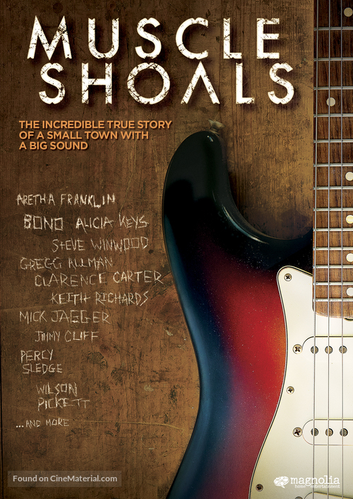 Muscle Shoals - DVD movie cover