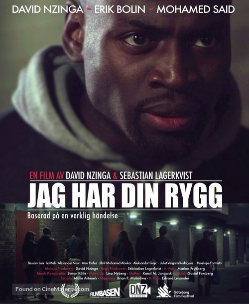 Jag har din rygg - Swedish Movie Poster