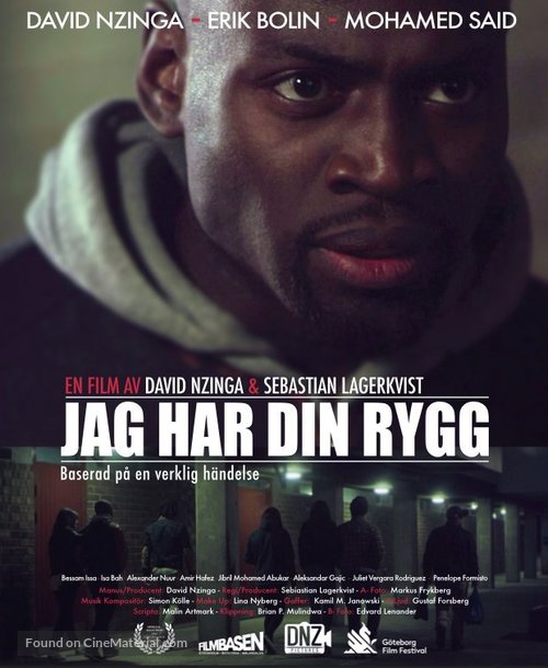 Jag har din rygg - Swedish Movie Poster