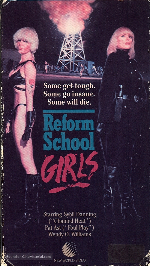 Reform School Girls - VHS movie cover