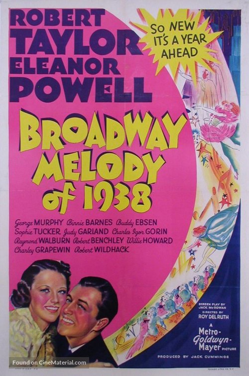 Broadway Melody of 1938 - Movie Poster