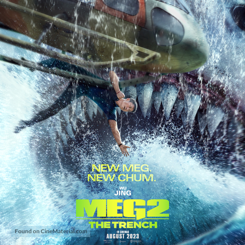 Meg 2: The Trench - Irish Movie Poster