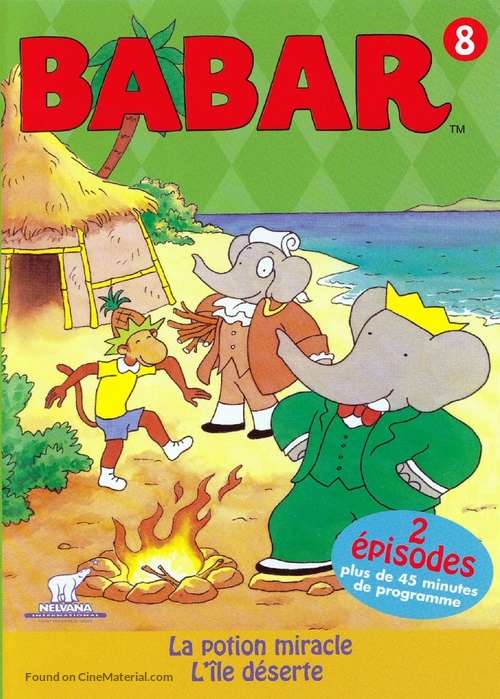 &quot;Babar&quot; - French DVD movie cover