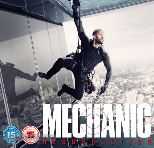 Mechanic: Resurrection - British Movie Cover