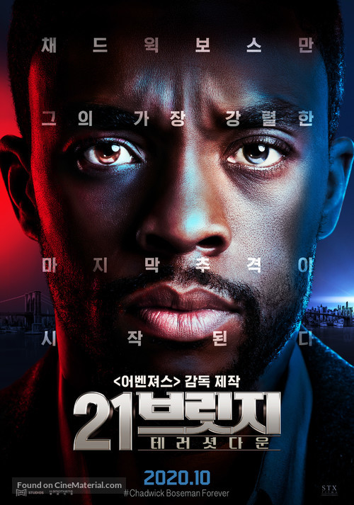 21 Bridges - South Korean Movie Poster