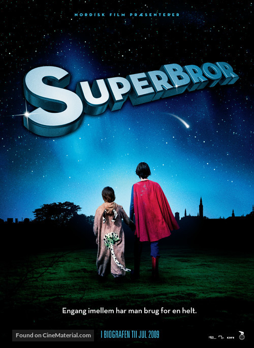 Superbror - Danish Movie Poster