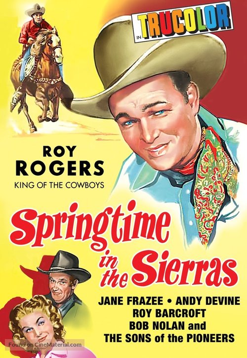 Springtime in the Sierras - DVD movie cover