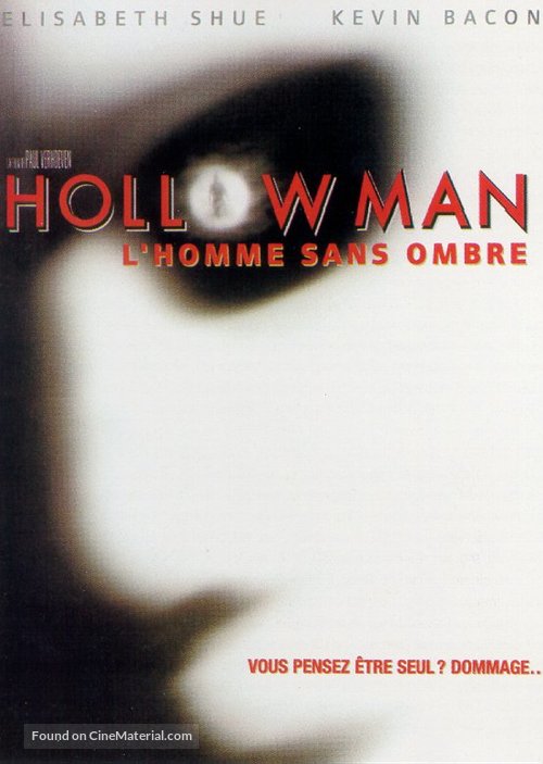 Hollow Man - French Movie Cover