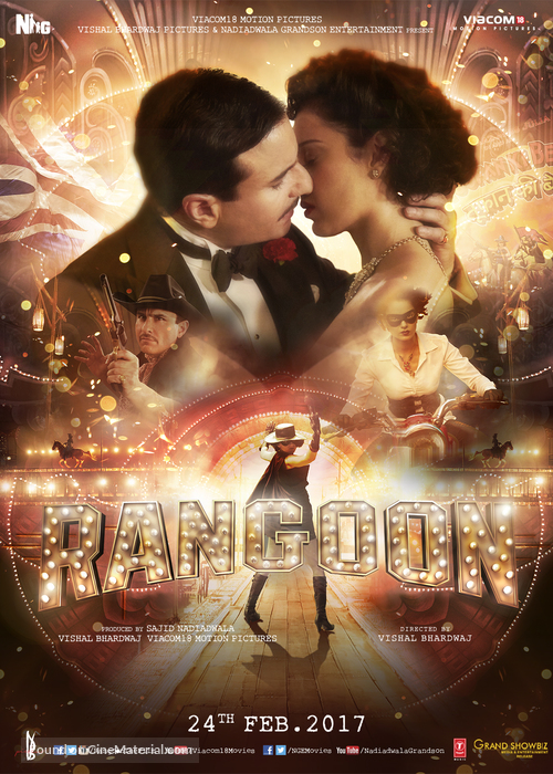 Rangoon - Indian Movie Poster