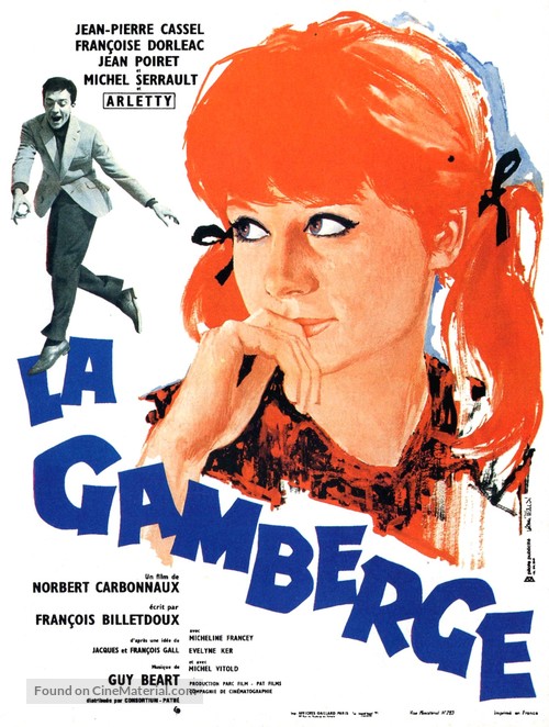 La gamberge - French Movie Poster