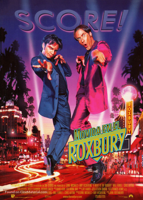 A Night at the Roxbury - Spanish Movie Poster
