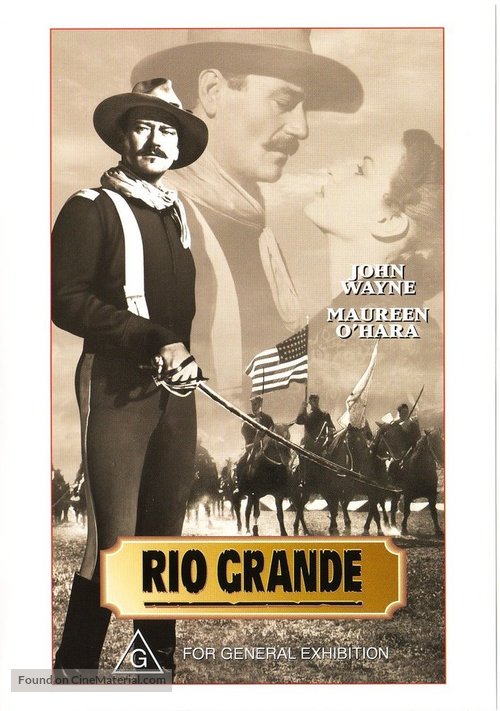 Rio Grande - Australian VHS movie cover