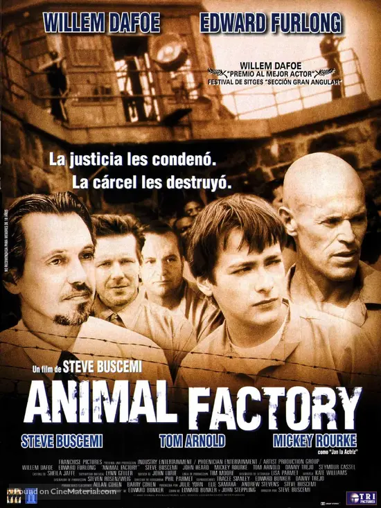 Animal Factory - Spanish Movie Poster