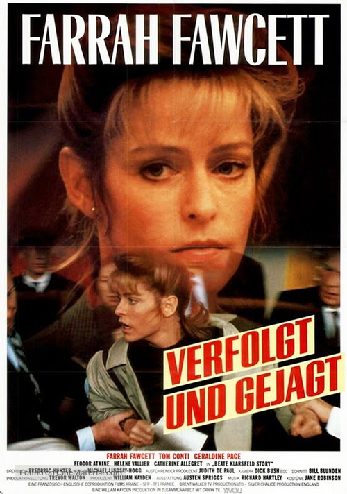 Nazi Hunter: The Beate Klarsfeld Story - German Movie Poster