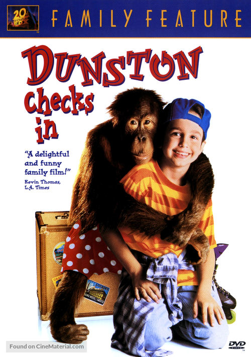 Dunston Checks In - DVD movie cover
